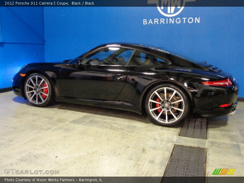 Black / Black 2012 Porsche 911 Carrera S Coupe