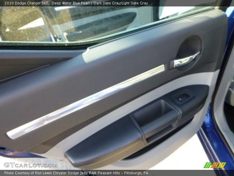 Deep Water Blue Pearl / Dark Slate Gray/Light Slate Gray 2010 Dodge Charger SXT