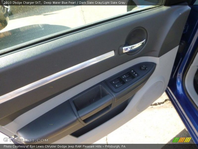 Deep Water Blue Pearl / Dark Slate Gray/Light Slate Gray 2010 Dodge Charger SXT