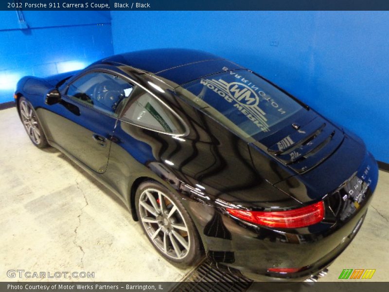 Black / Black 2012 Porsche 911 Carrera S Coupe