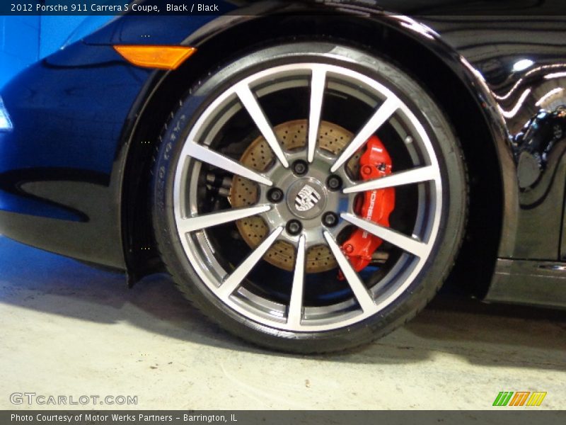 Black / Black 2012 Porsche 911 Carrera S Coupe