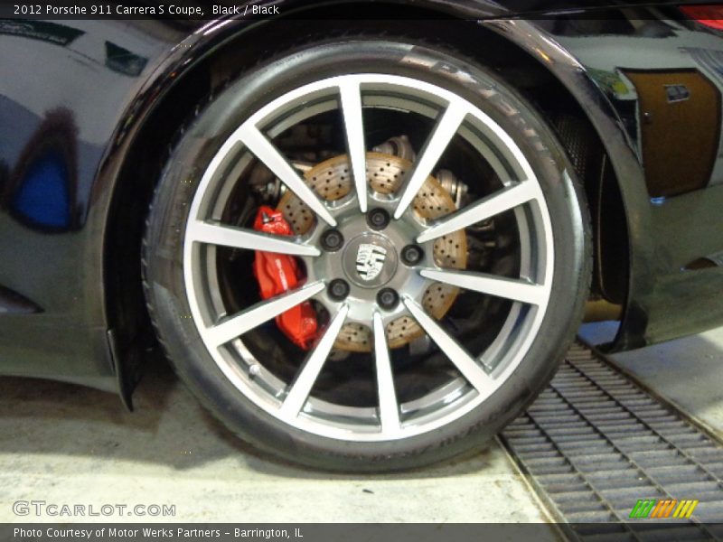 Black / Black 2012 Porsche 911 Carrera S Coupe