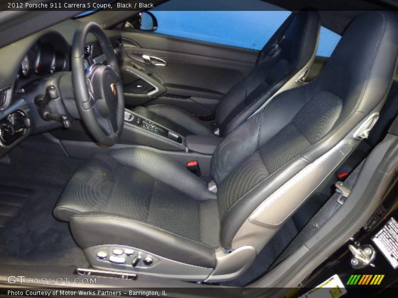 Black / Black 2012 Porsche 911 Carrera S Coupe