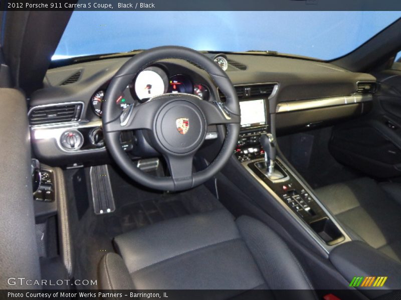 Black / Black 2012 Porsche 911 Carrera S Coupe