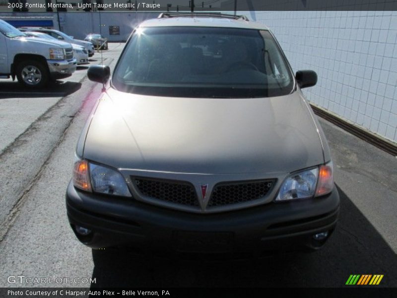 Light Taupe Metallic / Taupe 2003 Pontiac Montana