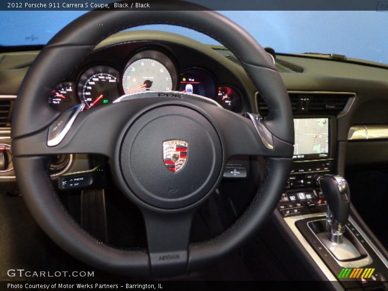 Black / Black 2012 Porsche 911 Carrera S Coupe