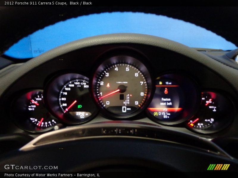 Black / Black 2012 Porsche 911 Carrera S Coupe