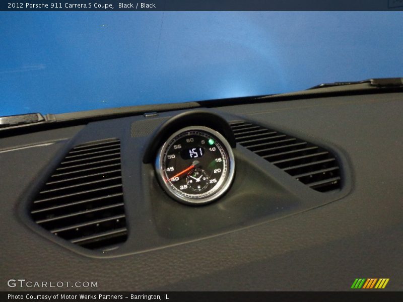 Black / Black 2012 Porsche 911 Carrera S Coupe