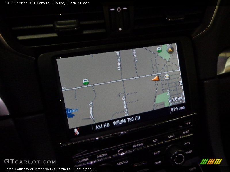 Black / Black 2012 Porsche 911 Carrera S Coupe