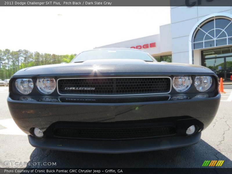 Pitch Black / Dark Slate Gray 2013 Dodge Challenger SXT Plus