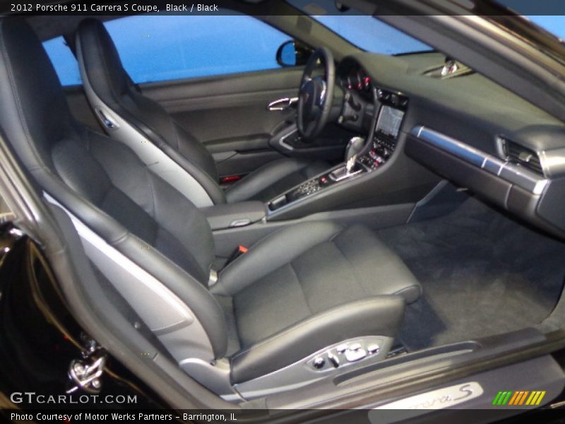 Black / Black 2012 Porsche 911 Carrera S Coupe