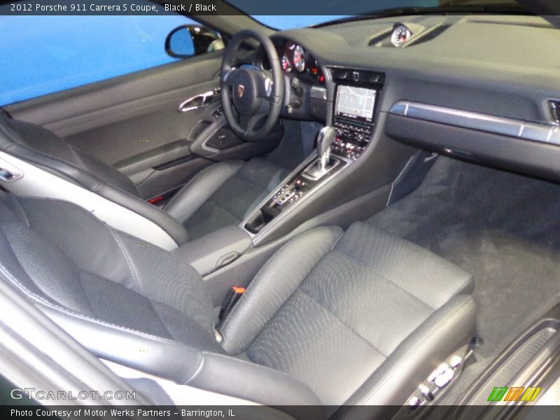 Black / Black 2012 Porsche 911 Carrera S Coupe