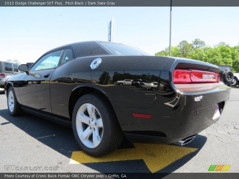Pitch Black / Dark Slate Gray 2013 Dodge Challenger SXT Plus