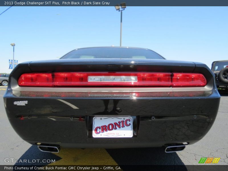 Pitch Black / Dark Slate Gray 2013 Dodge Challenger SXT Plus