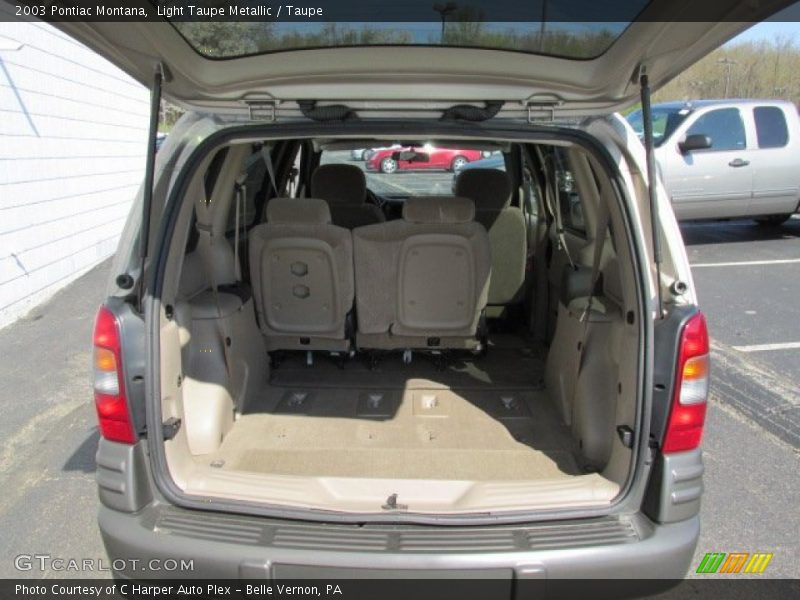 Light Taupe Metallic / Taupe 2003 Pontiac Montana