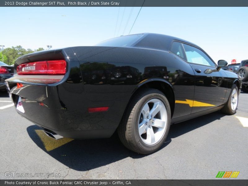Pitch Black / Dark Slate Gray 2013 Dodge Challenger SXT Plus