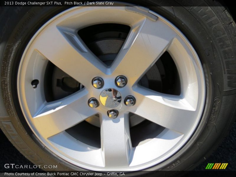 Pitch Black / Dark Slate Gray 2013 Dodge Challenger SXT Plus