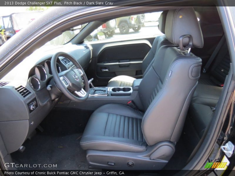 Pitch Black / Dark Slate Gray 2013 Dodge Challenger SXT Plus