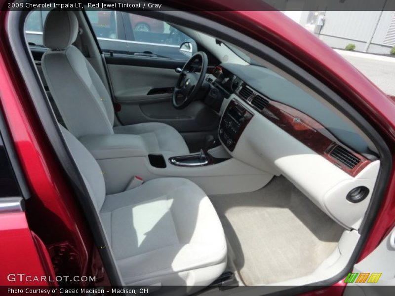 Red Jewel Tintcoat / Gray 2008 Chevrolet Impala LT