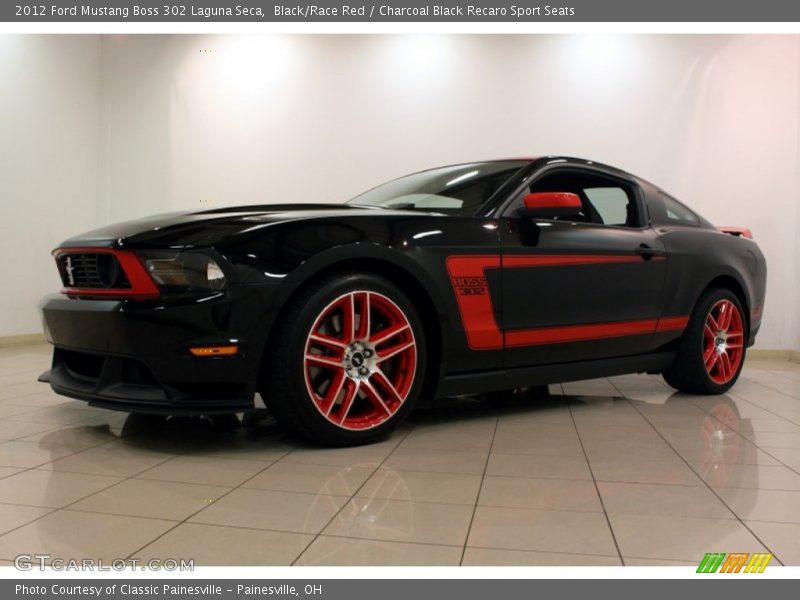  2012 Mustang Boss 302 Laguna Seca Black/Race Red