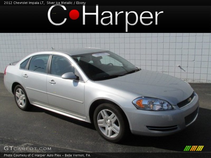 Silver Ice Metallic / Ebony 2012 Chevrolet Impala LT