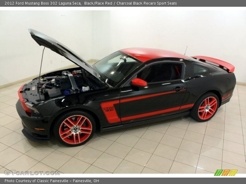  2012 Mustang Boss 302 Laguna Seca Black/Race Red