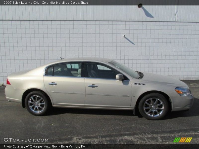 Gold Mist Metallic / Cocoa/Shale 2007 Buick Lucerne CXL