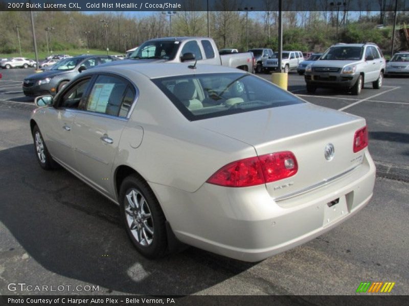 Gold Mist Metallic / Cocoa/Shale 2007 Buick Lucerne CXL