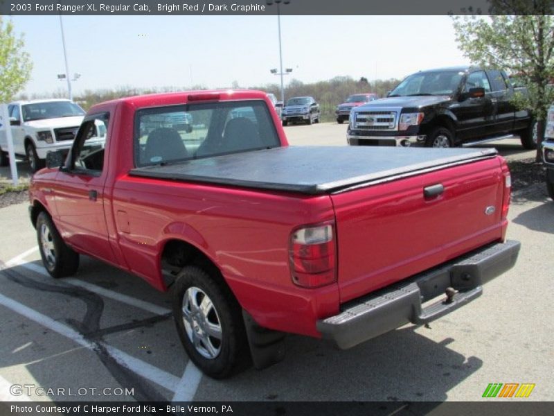 Bright Red / Dark Graphite 2003 Ford Ranger XL Regular Cab