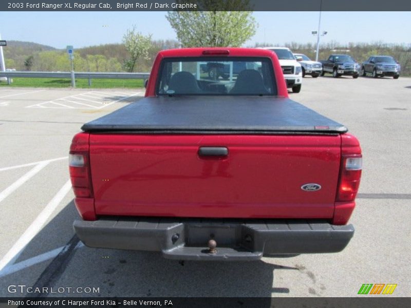 Bright Red / Dark Graphite 2003 Ford Ranger XL Regular Cab