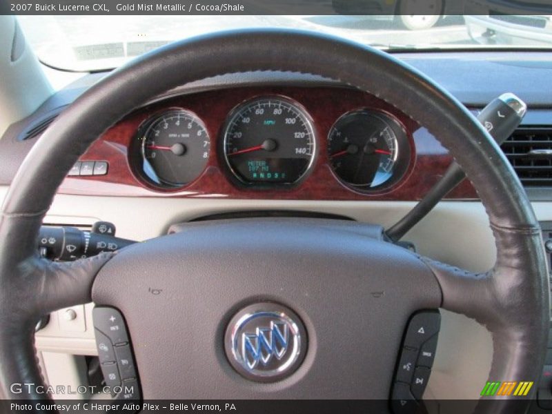 Gold Mist Metallic / Cocoa/Shale 2007 Buick Lucerne CXL