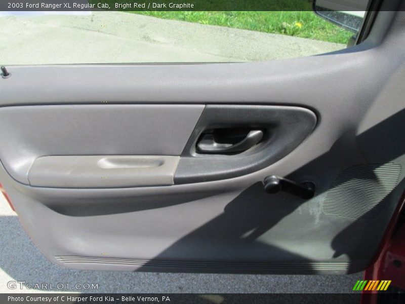 Bright Red / Dark Graphite 2003 Ford Ranger XL Regular Cab