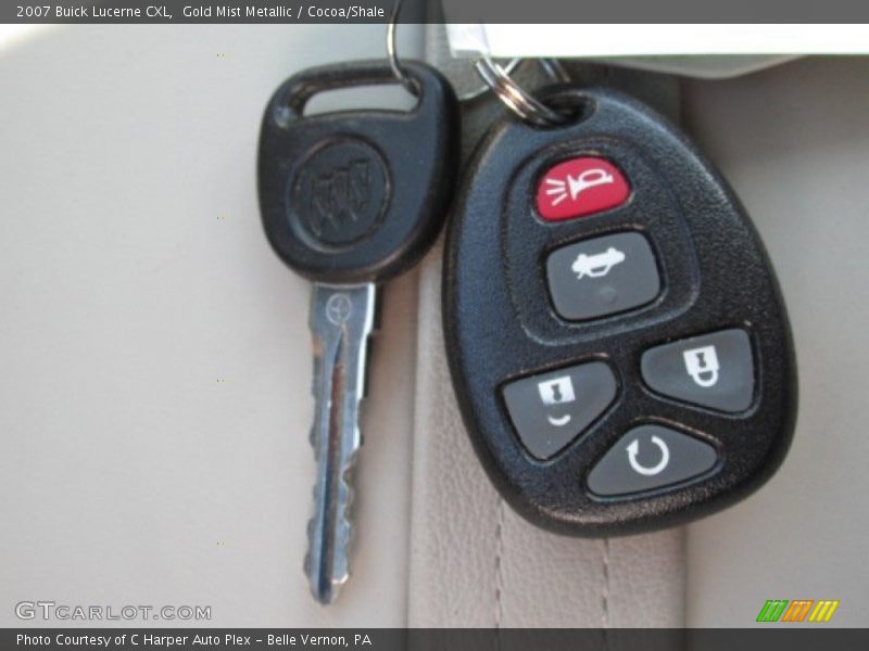 Gold Mist Metallic / Cocoa/Shale 2007 Buick Lucerne CXL