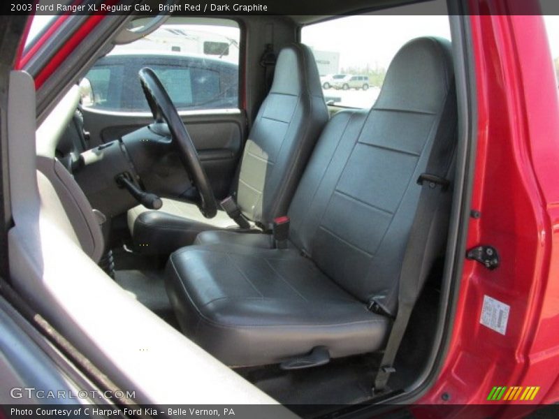 Bright Red / Dark Graphite 2003 Ford Ranger XL Regular Cab