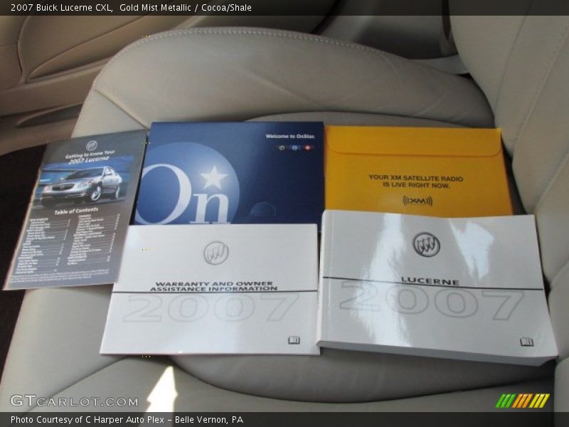 Gold Mist Metallic / Cocoa/Shale 2007 Buick Lucerne CXL