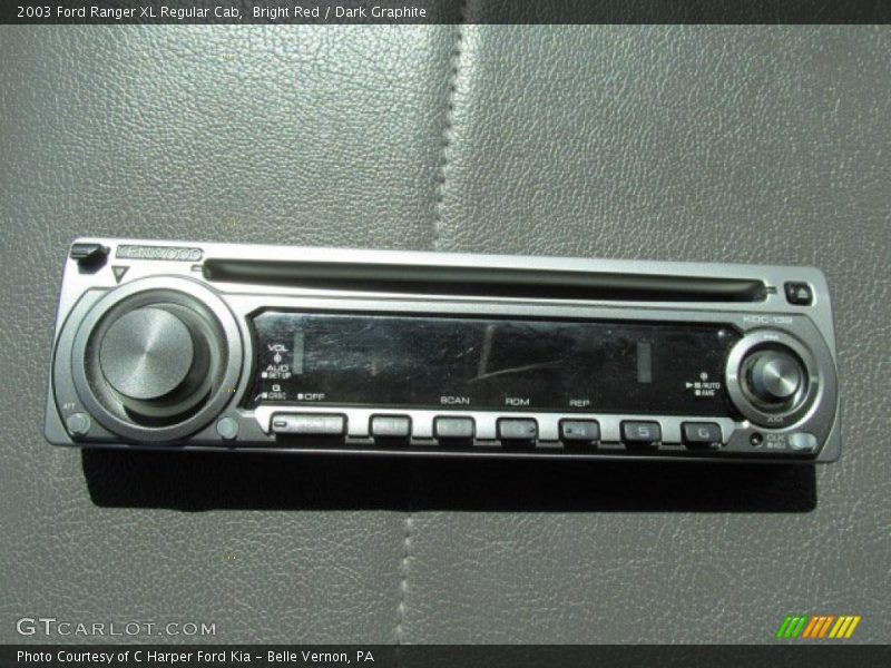 Bright Red / Dark Graphite 2003 Ford Ranger XL Regular Cab