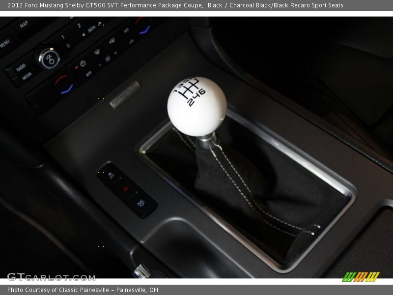  2012 Mustang Shelby GT500 SVT Performance Package Coupe 6 Speed Manual Shifter