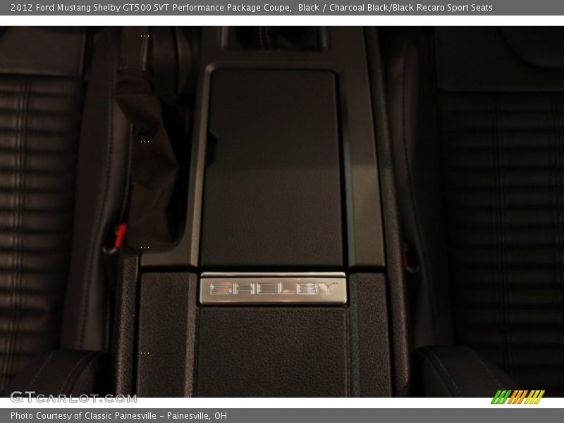 Black / Charcoal Black/Black Recaro Sport Seats 2012 Ford Mustang Shelby GT500 SVT Performance Package Coupe