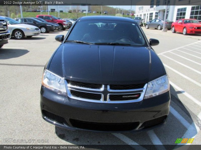 Black / Black 2012 Dodge Avenger SXT