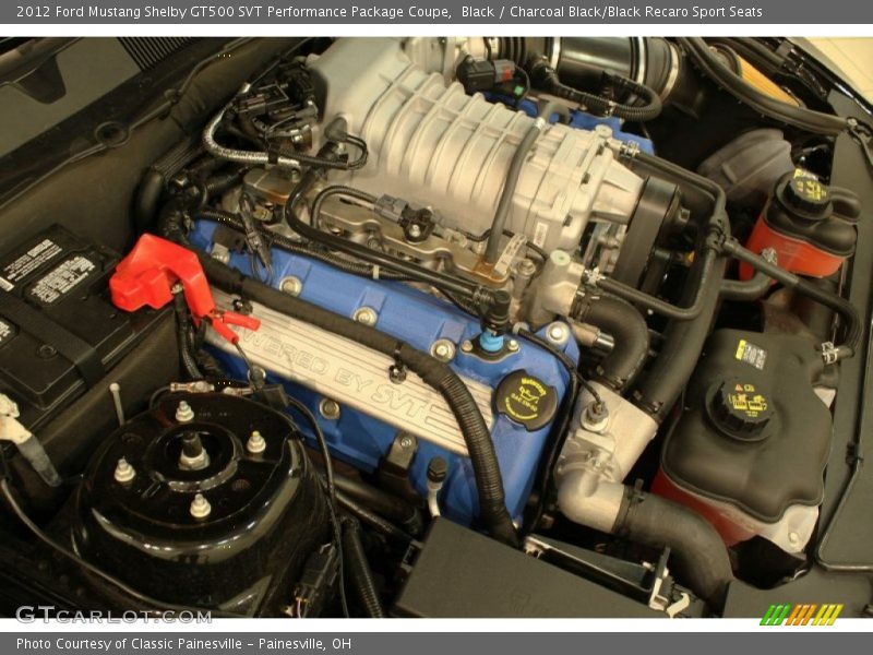  2012 Mustang Shelby GT500 SVT Performance Package Coupe Engine - 5.4 Liter Supercharged DOHC 32-Valve Ti-VCT V8
