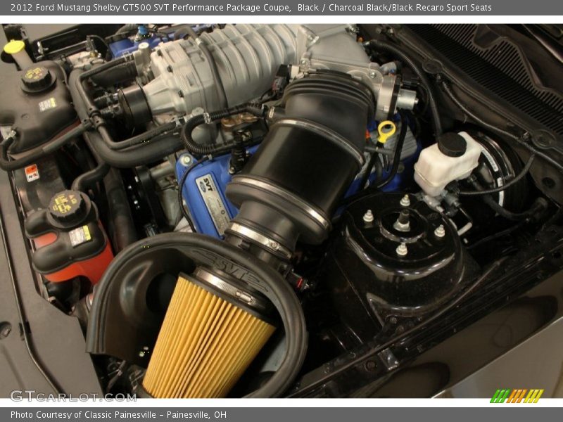  2012 Mustang Shelby GT500 SVT Performance Package Coupe Engine - 5.4 Liter Supercharged DOHC 32-Valve Ti-VCT V8
