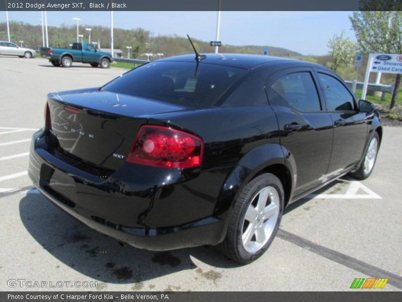 Black / Black 2012 Dodge Avenger SXT