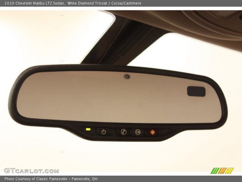 White Diamond Tricoat / Cocoa/Cashmere 2010 Chevrolet Malibu LTZ Sedan