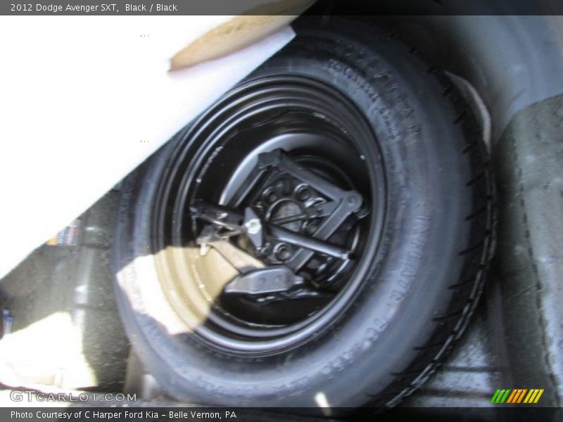 Black / Black 2012 Dodge Avenger SXT