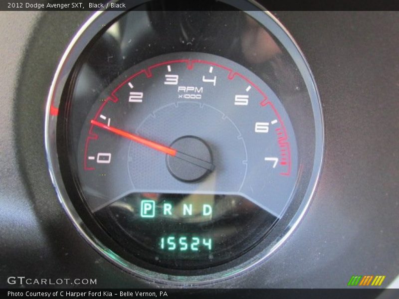 Black / Black 2012 Dodge Avenger SXT