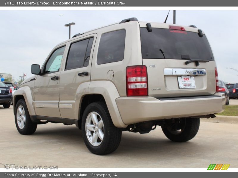 Light Sandstone Metallic / Dark Slate Gray 2011 Jeep Liberty Limited