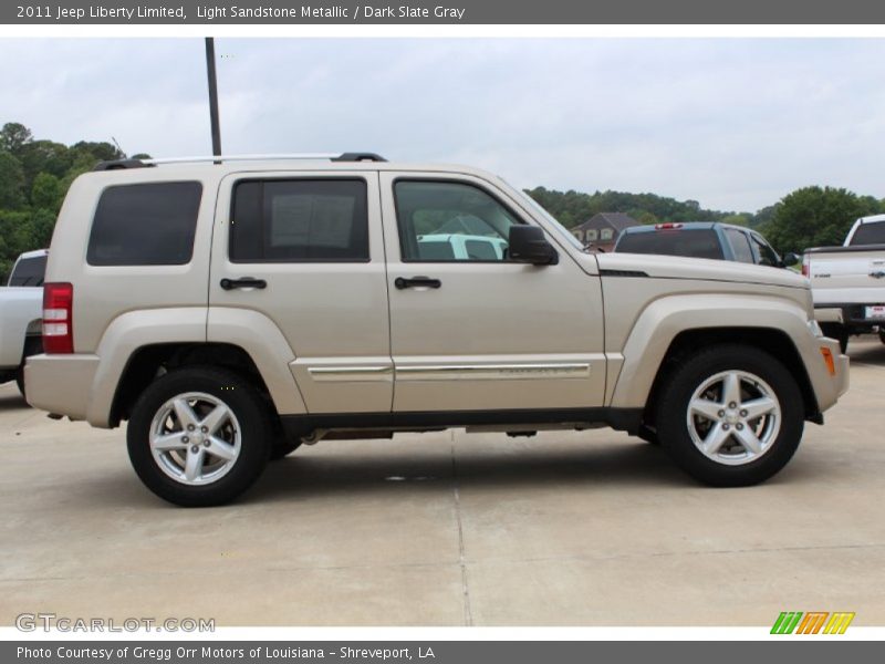 Light Sandstone Metallic / Dark Slate Gray 2011 Jeep Liberty Limited
