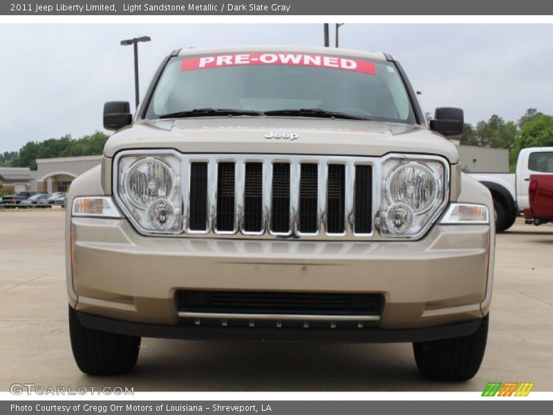 Light Sandstone Metallic / Dark Slate Gray 2011 Jeep Liberty Limited