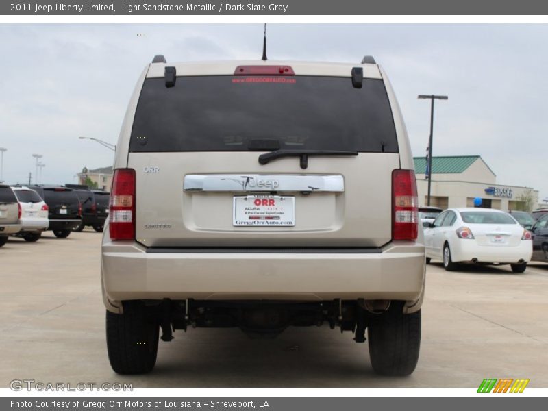 Light Sandstone Metallic / Dark Slate Gray 2011 Jeep Liberty Limited