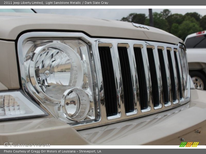 Light Sandstone Metallic / Dark Slate Gray 2011 Jeep Liberty Limited